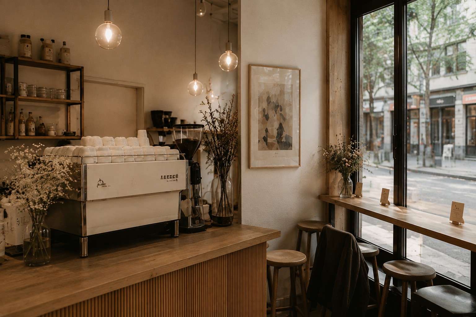 Wnętrze STOR Café – bar i ekspres