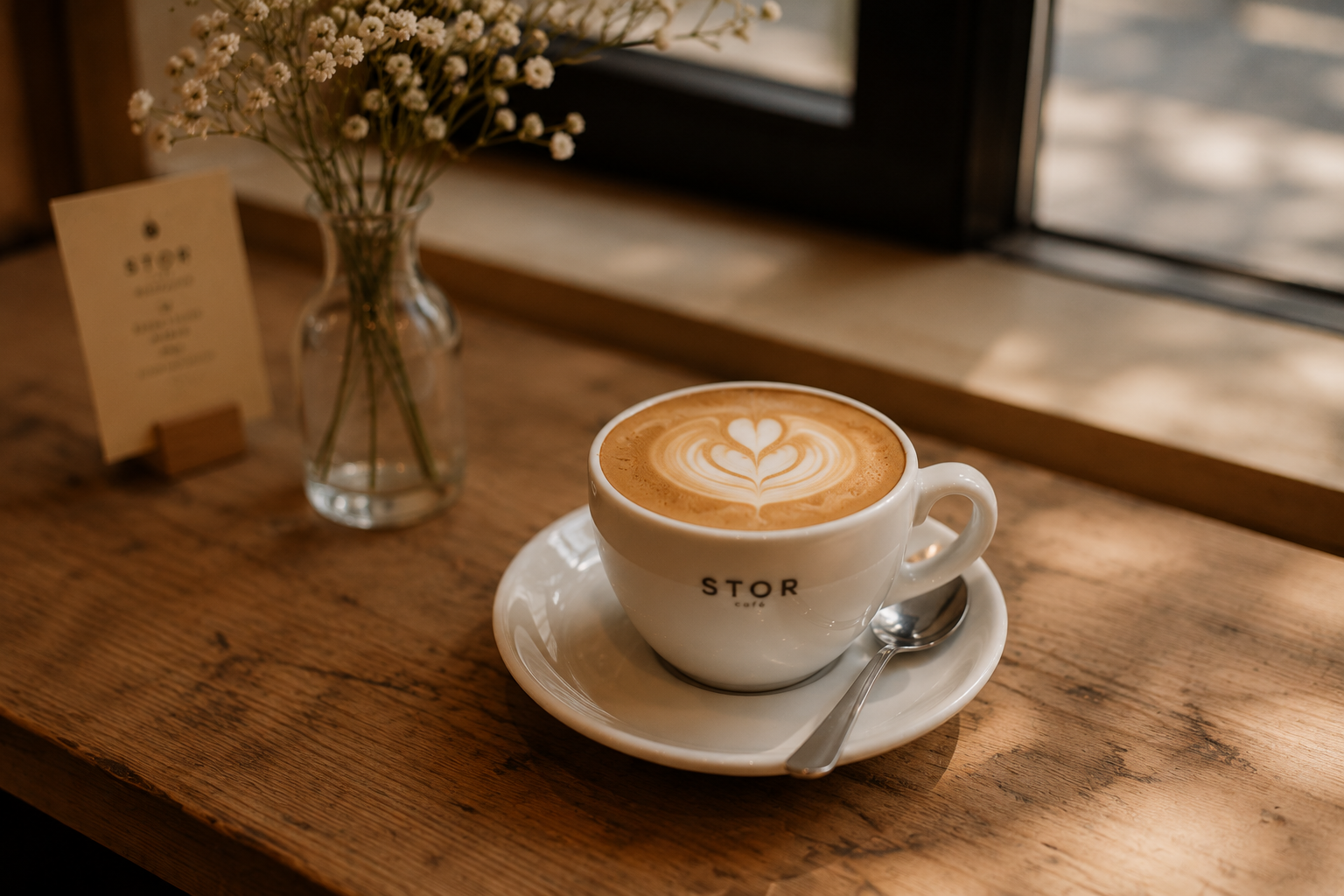 STOR Café – latte art